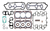 Jogo De Junta Superior Audi A6 2.8 V6 1994 A 1999