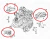 Kit Calço Câmbio Motor Smart Fortwo Passion 12-13 Original