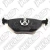 Pastilha Traseira Bmw 325i 2.5 Coupe Original 1993 - 1995 na internet