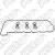 Junta Tampa Valvulas Bmw X3 3.0 35i 24v 4x4 2010 - 2011