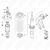 Batente Coifa Amortecedor Dianteiro Bmw X5 4.8i Xdrive 2007 - loja online
