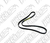 Correia Do Alternador Bmw Série 5 (e34) 525 I 24v 89-95