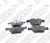 Pastilha De Freio Traseira + Sensor Bmw Z4 Sdrive23i 09/13