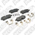 Pastilha Traseira Discovery 4 3.0 V6 Hse Original 2013 - comprar online