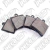 Pastilha Traseira Mercedes C180 Komp Original 2006 - comprar online
