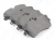 Pastilha De Freio Mercedes Clc180 1.8 Kompressor 2008-2011 - comprar online