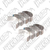 Bronzina De Biela Citroen Xsara Picasso 2.0 16v 2003 /...