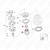2 Batentes 2 Coifas Amortecedor Dianteiro Bmw Compact E36 - comprar online