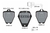 Pastilhas De Freio Diant. Audi S6 Sedan 1994-1998 C4
