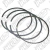 Jogo De Anel De Motor Mazda 323 2.0 16v 2000 Em Diante