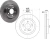 Imagem do Disco Freio Traseiro Mercedes Gla250 2.0 4-matic 2013-2019