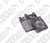Pastilha De Freio Traseira Mercedes Clk320 1997 A 2002