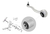 Bucha Superior Dianteiro Mercedes C180 200 250 E350 Glk Cls - loja online