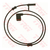 Sensor Rotações Do Abs Tras. Esq Mercedes C230 1.8 2004-08