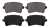 Kit Pastilha Traseira Audi A5 Sportback 2.0 Tfsi 2015 2016