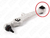 Bucha Braco Inferior Reto Audi A4 2.0 20v 2000-2004 Original na internet