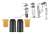 Imagem do Kit Haste Traseiro Bmw 125d 2.0 2015 - 2019