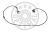Sensor Rotações Abs Tras. Esq. Mercedes C200 2001-2003 Cl203 - comprar online