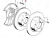 Disco Dianteiro 286mm Bmw 323ti 2.5 Sport 1997-1999 Original - Encontre Peças