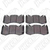 Pastilha Dianteira Range Rover Sport 3.0 Tech 2015 - 2016