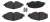 Pastilha De Freio Audi A3, Tt 2k5698151a