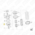 Batente Amortecedor Dianteiro Bmw E36 323i Compact 1997-2001 - Encontre Peças