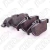 Pastilha Traseira Mercedes E350 Avantgard Original 2011