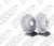 Disco De Freio Traseiro Mercedes (w202) C240 1997 A 2000
