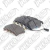 Jogo Pastilha Freio Audi A4 2.0 Avant Original 2013