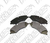 Pastilha De Freio Land Rover Range Rover Sport 3.0 Td 09-14