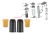 Imagem do Kit Amortecedor Traseiro Bmw 125d 2.0 2011 - 2015