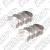 Bronzina De Biela Mercedes Sprinter 310 Tdi 2.5 8v Motor Hs