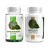 Combo de suplementos Amazon Slim Detox e Amazon Slim Plus em embalagens brancas com detalhes verdes e dourados