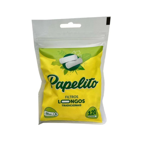 Pacote de Filtro Para Cigarro Papelito Tradicional Longo - comprar online