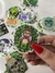 Pack com 50 Adesivos Cannabis
