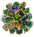 Pack com 50 Adesivos Cannabis