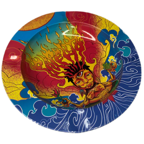 Cinzeiro de Metal Papelito Elementos