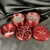 Dichavador de Metal Premium Amsterdam Vermelho (5 Partes) na internet