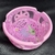 Cinzeiro de Vidro Revestido de Silicone Baked Bunny