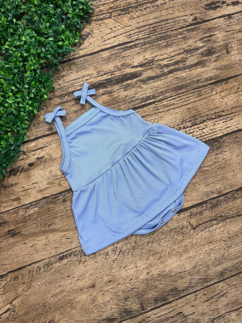 Body Olívia - Azul bebê | 0 a 12 meses