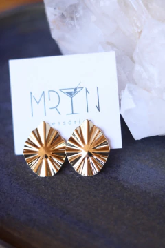 Brinco Folha Ouro - MARTINA MRTN