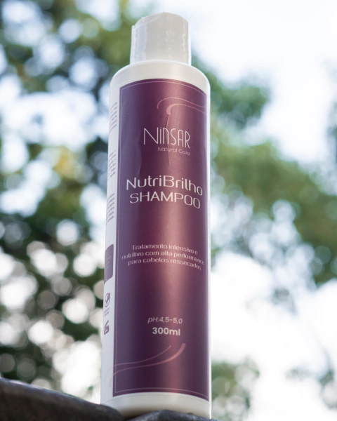 Shampoo NutriBrilho 300ml Ninsar - comprar online
