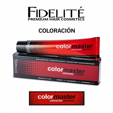 Fidelite - Colormaster Tintura Coloracion en Crema (60g) - comprar online