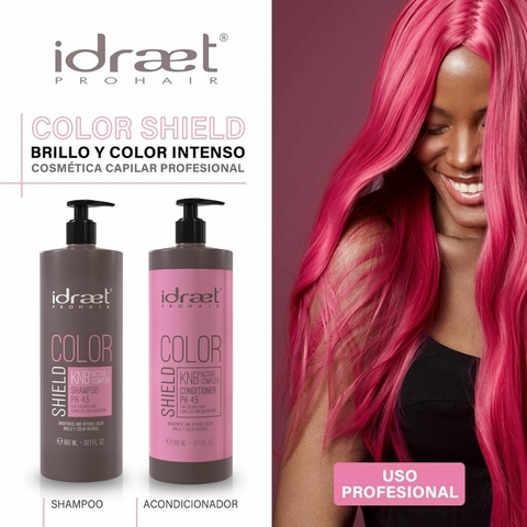 Idraet - Pro Hair Color Shield Acondicionador Brillo y Color Intenso Cabellos con Coloracion pH4.5 (980ml)