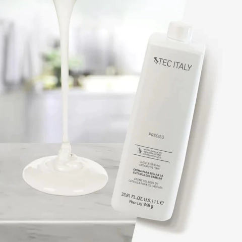 Tec Italy - Preciso Crema para Sellar Cuticula del Cabello (948g)