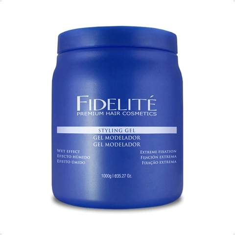 Fidelite - Gel Fuerte Fijacion Extrema Efecto Humedo (1000g) - comprar online