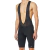 Bretelle de ciclismo masculino Marcio May Light em preto, com design de compressão e alças largas.