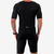 Macaquinho triathlon masculino da marca Triway, costas, cor preta.