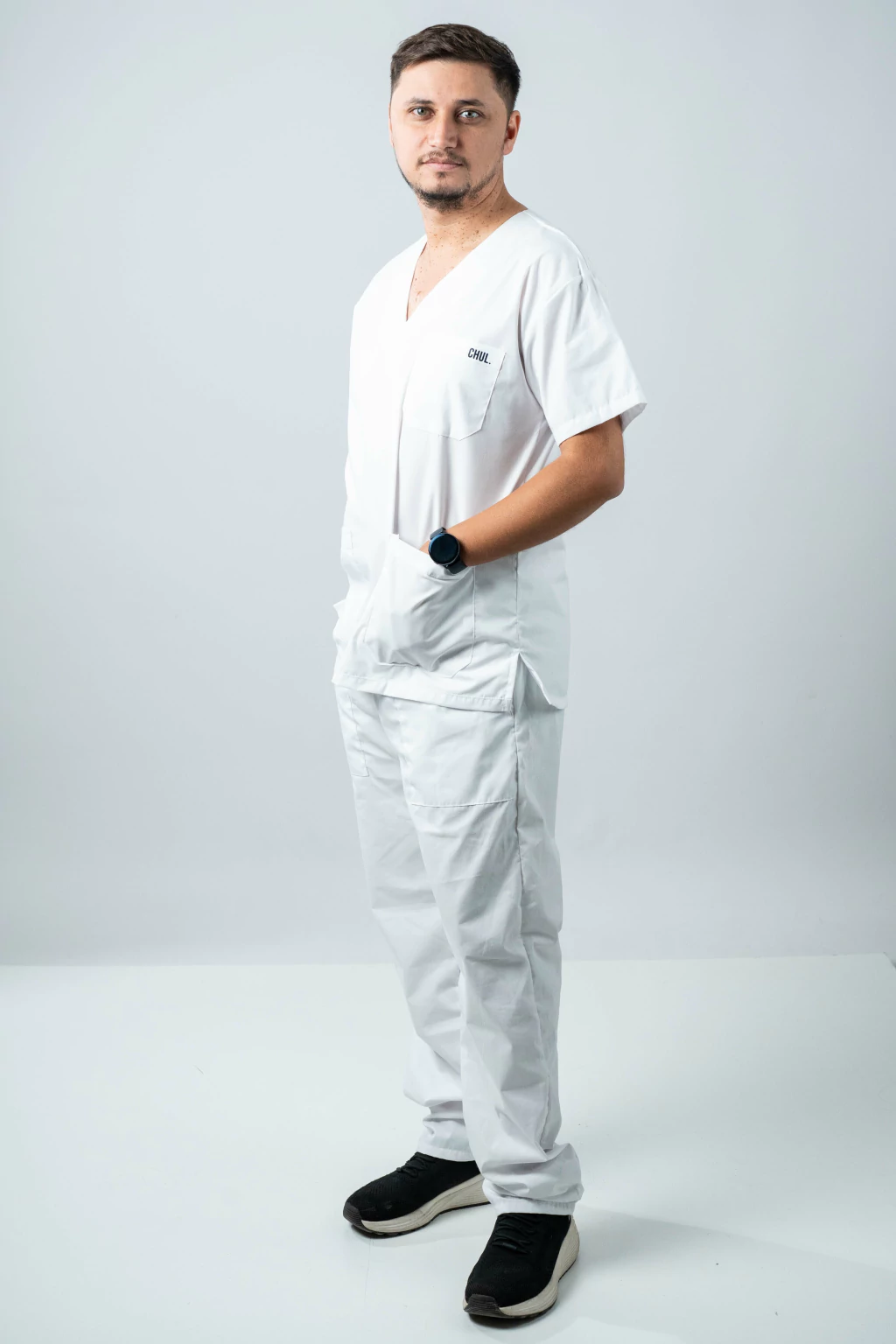 Ambo Clásico Hombre - Blanco