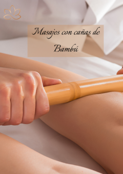 Masajes con cañas de Bambú